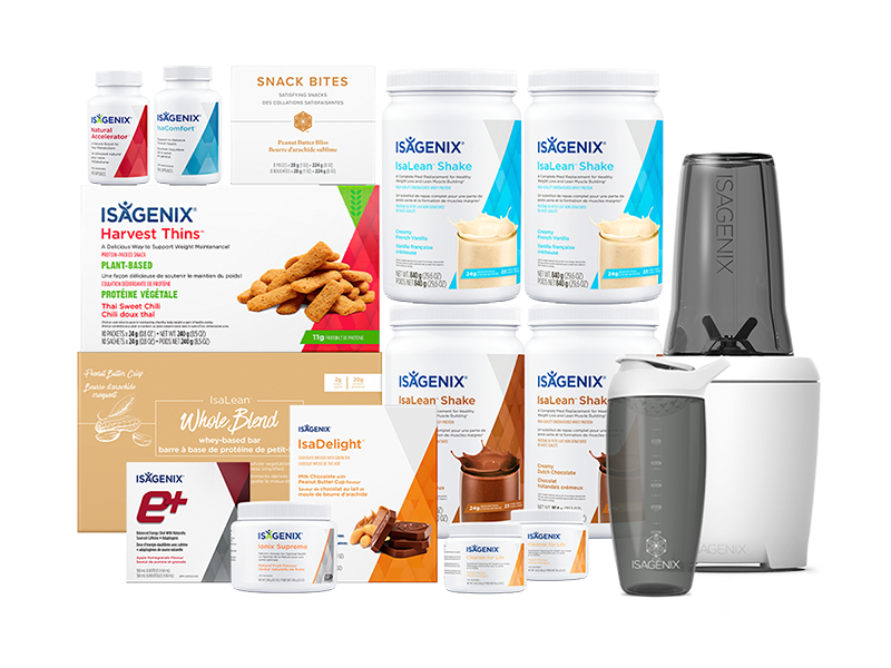 Isagenix Weight Loss Premium Pack Bundle products