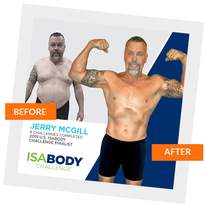 Jerry before after