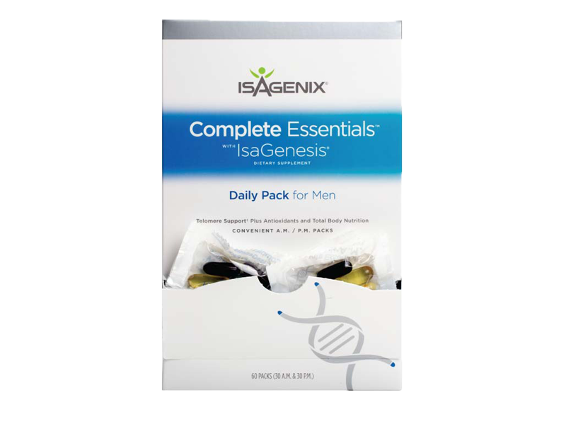 Isagenix Complete Essentials with IsaGenesis for Men