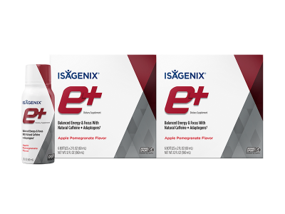 Isagenix e+ Energy Shot - Apple Pomegranate Flavor