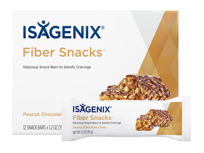 Isagenix Fiber Snacks - Peanut Chocolate Chew