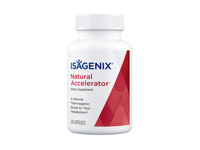 Isagenix Natural Accelerator to boost metabolism