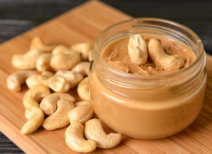 Cashew butter is a rich source of monounsaturated fatty acids, essential amino acids, and magnesium.