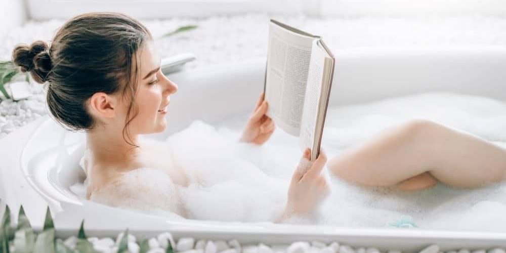 Bathtub relaxation.