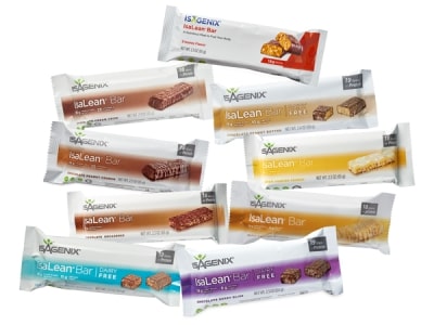 If you get hungry in between meals and need a healthy, convenient snack, simply cut an Isalean Bar in half.