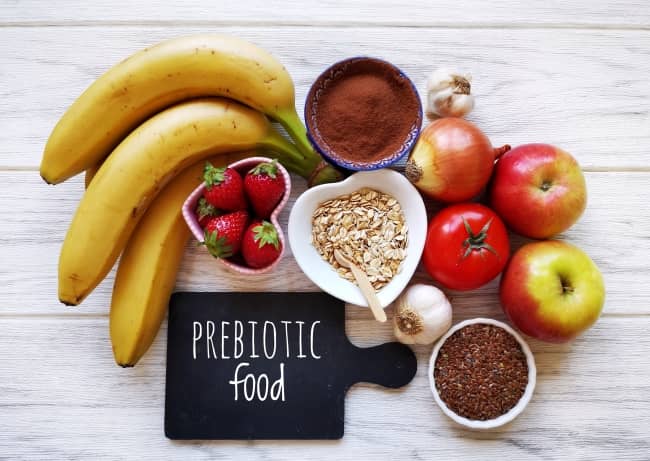 Prebiotics are special plant fibers that help healthy bacteria grow in your gut making your digestive system work better.